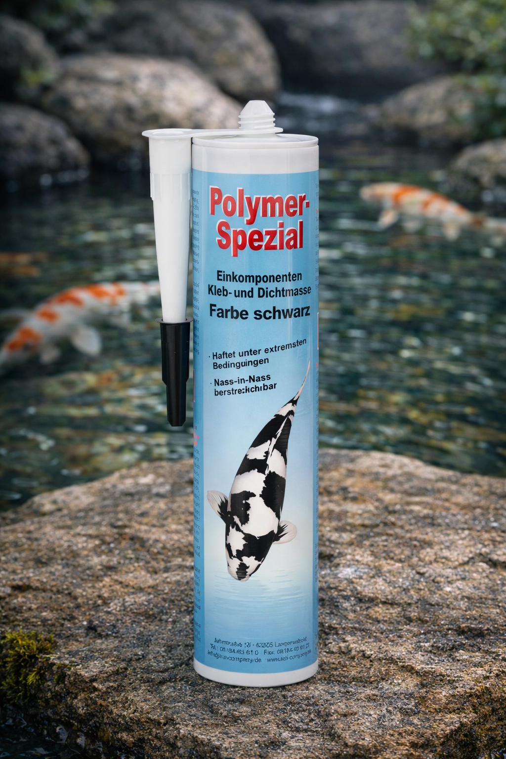 Polymerkleber schwarz