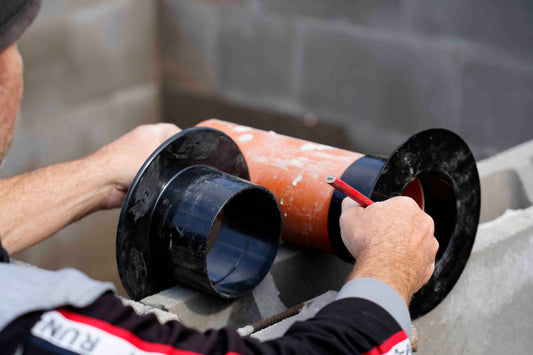 Flansche mit Klebemuffe