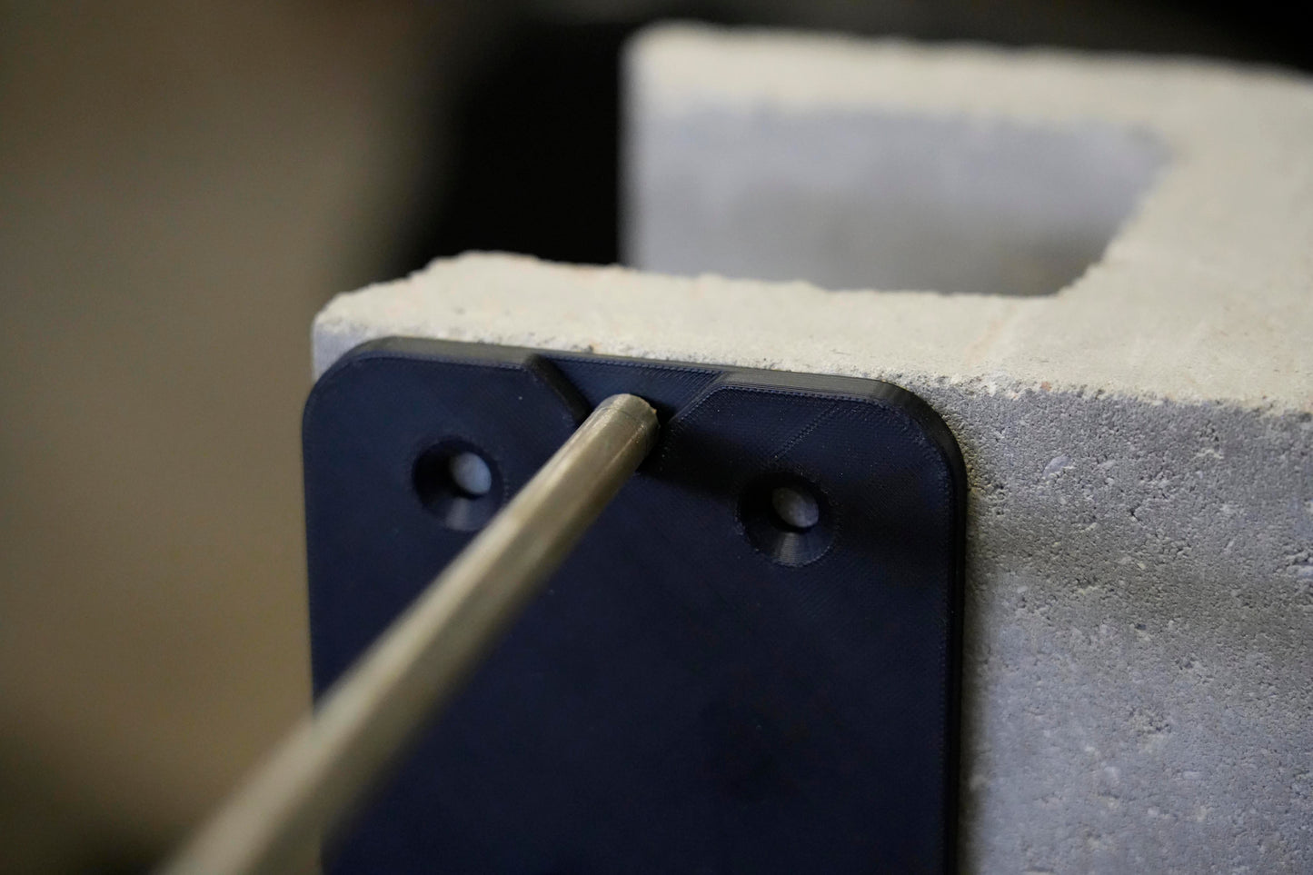 Filterbürsten-Stangenhalter für Koiteichfilter Variante "hoch"